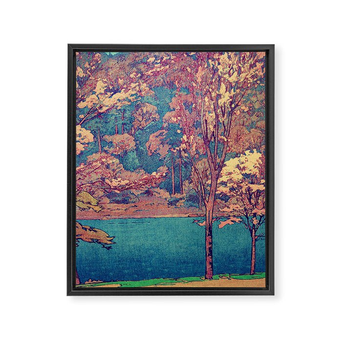 Birth of a Season - Nature Landscape Framed Canvas Print Gallery Image 1