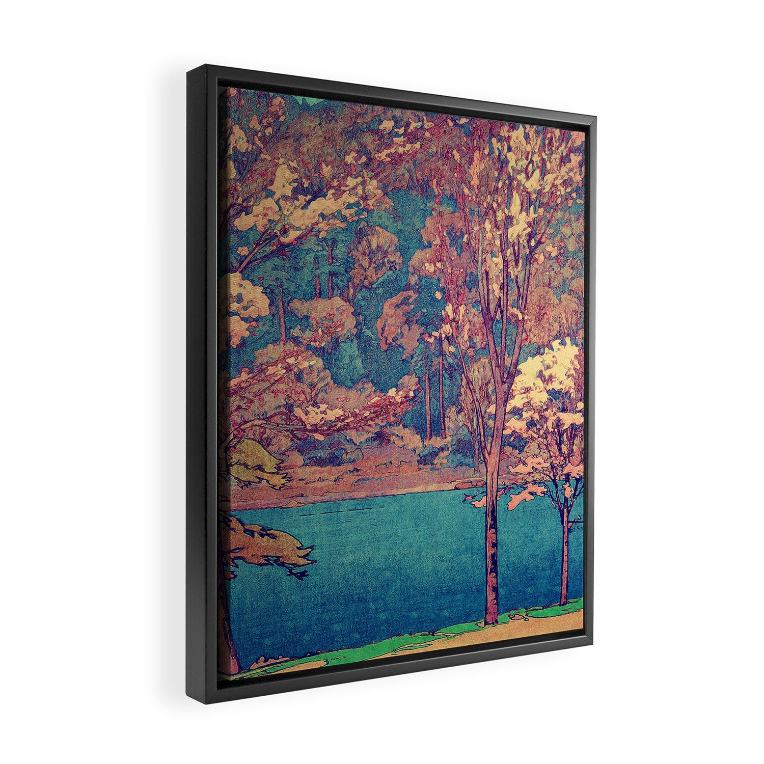 Birth of a Season - Nature Landscape Framed Canvas Print Gallery Image 2