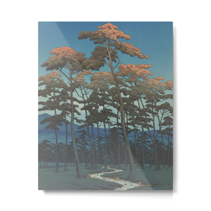 Crossing Denzen Metal Print Gallery Image 1