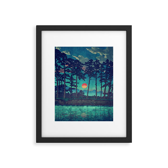 Hues of Dusk at Kanako - Nature Landscape Framed Art Print Gallery Image 1