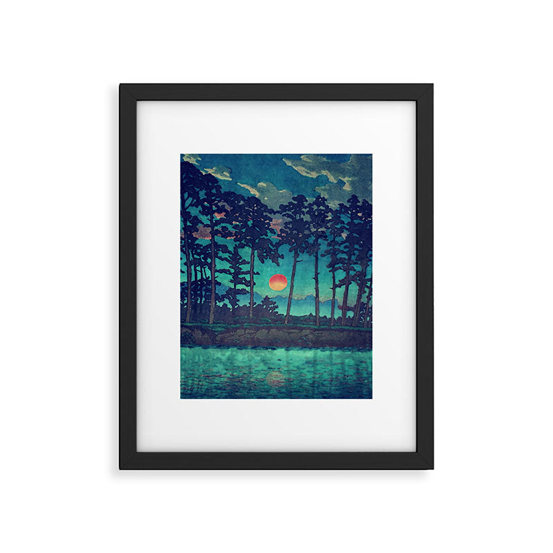 Hues of Dusk at Kanako - Nature Landscape Framed Art Print Gallery Image 6