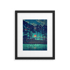 Hues of Dusk at Kanako - Nature Landscape Framed Art Print Gallery Image 6