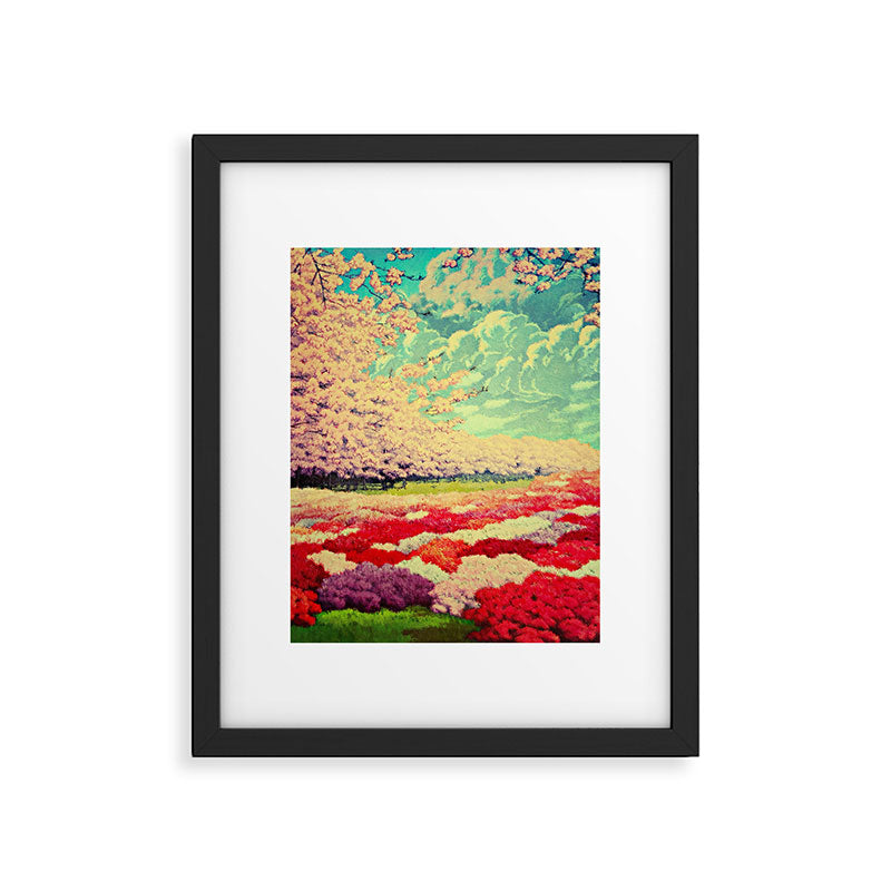  Impending Spring Storm - A Pink Welcome at Yaha - Nature Landscape Framed Art Print Gallery Image 6
