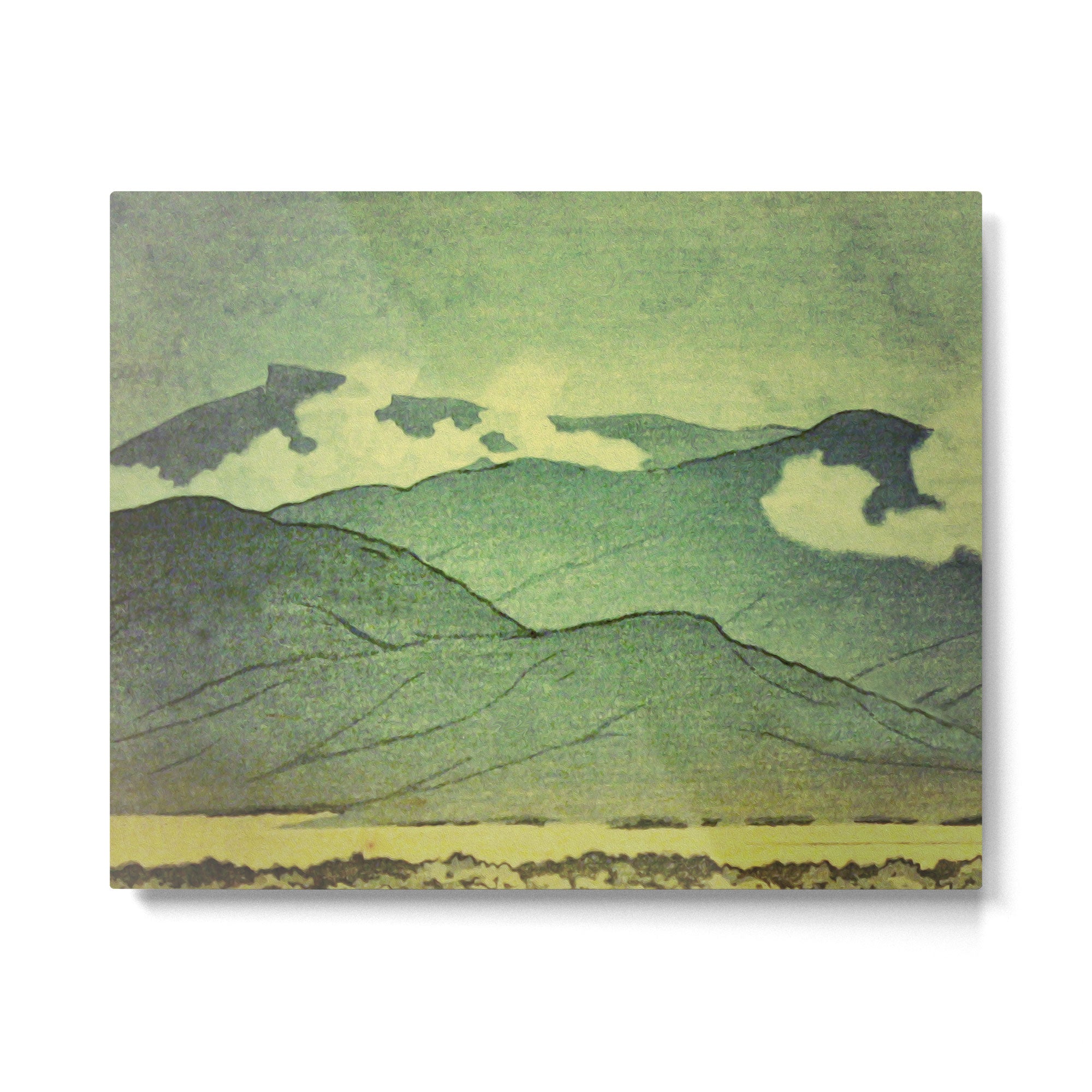 On the Way to Jyogen - Nature Landscape Metal Print Gallery Image 6