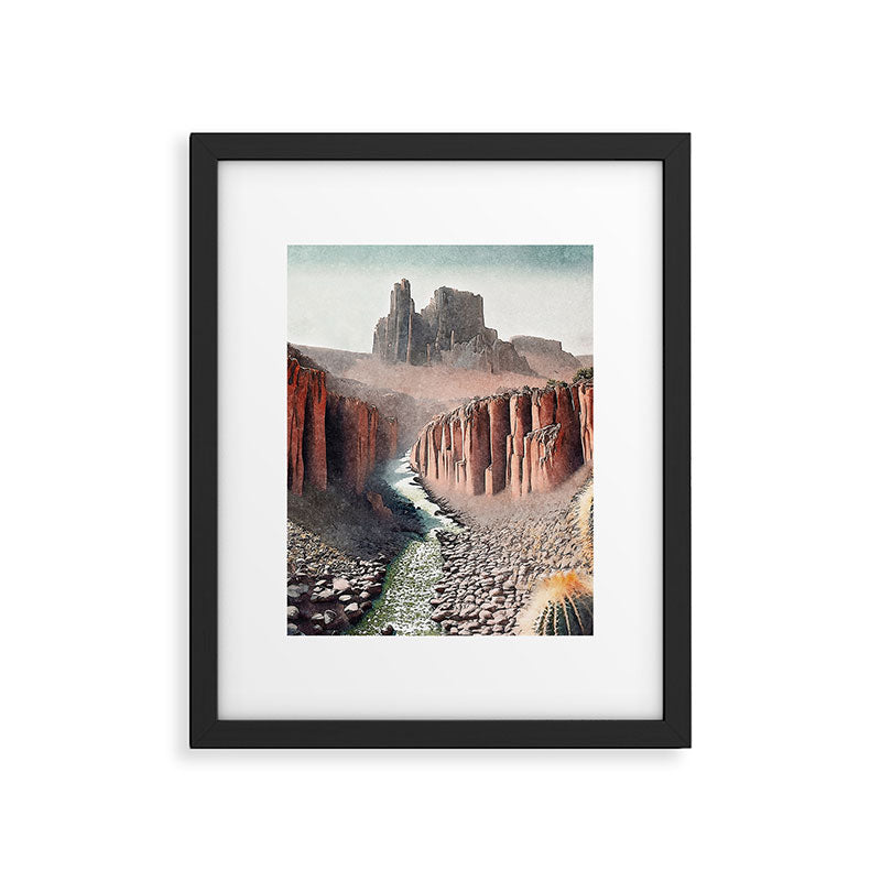 Path to Hon - Nature Landscape Framed Art Print Gallery Image 6