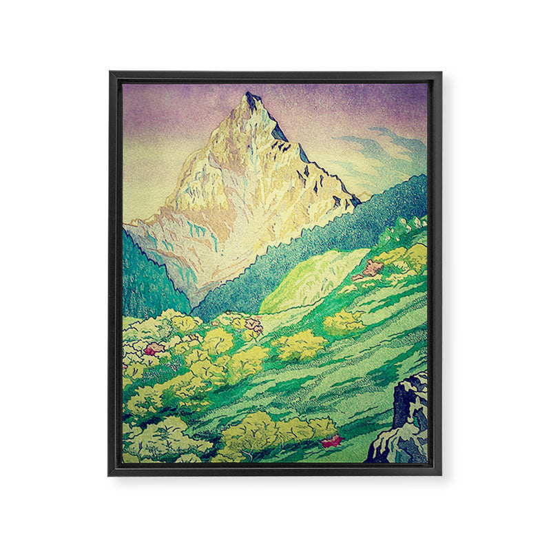 Sleeping in Colours at Minna Framed Canvas Print Gallery Image 6