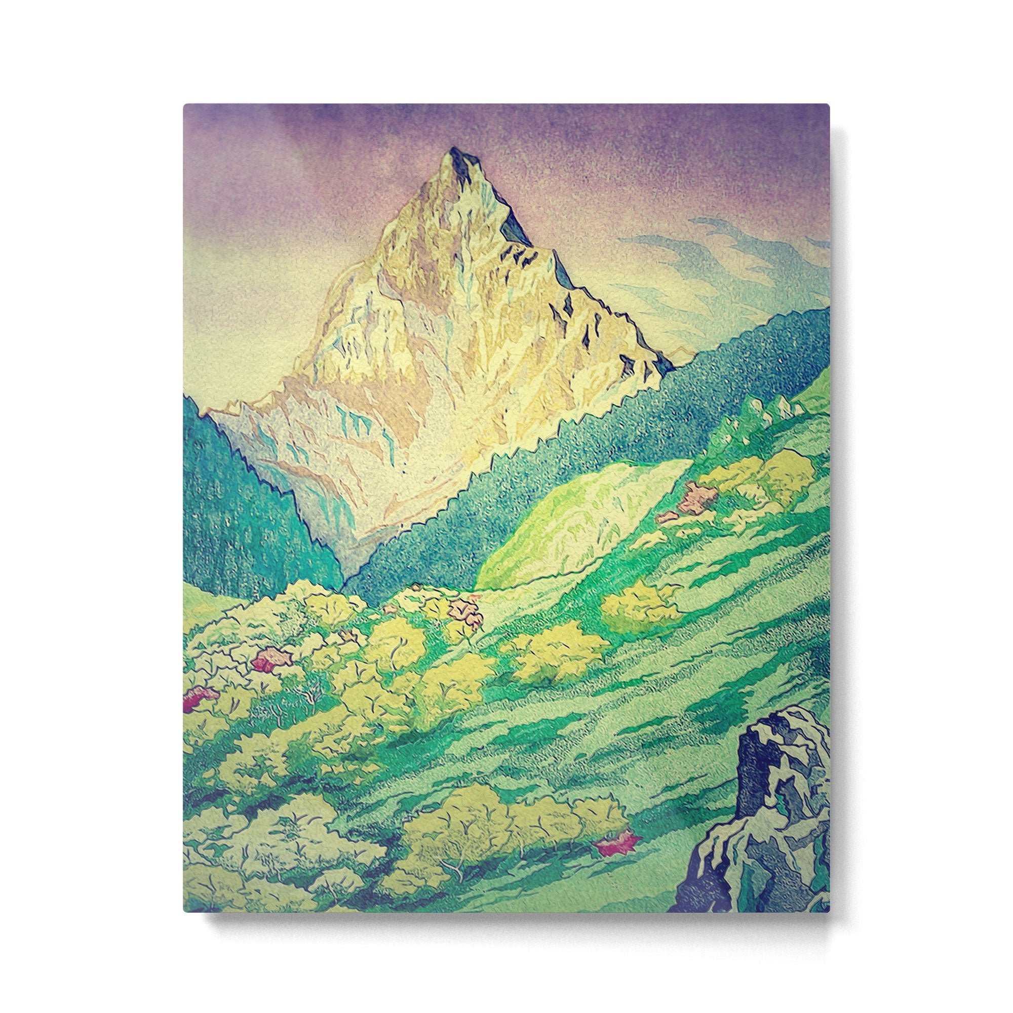 Sleeping in Colours at Minna Metal Print Gallery Image 4