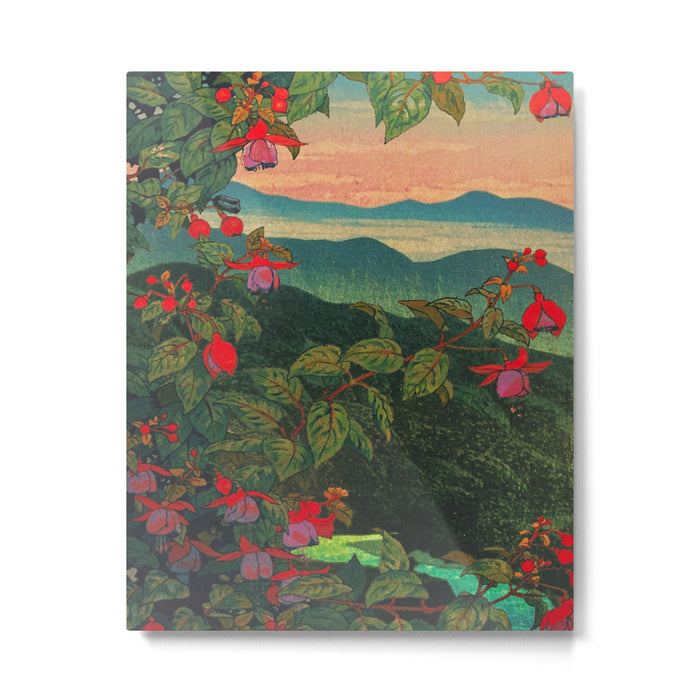 Sunset at Binyiensu Metal Print Gallery Image 1