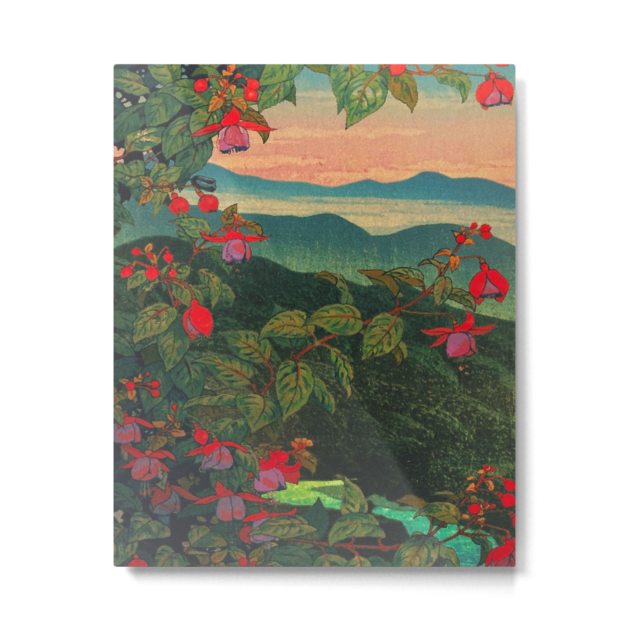 Sunset at Binyiensu Metal Print Gallery Image 6