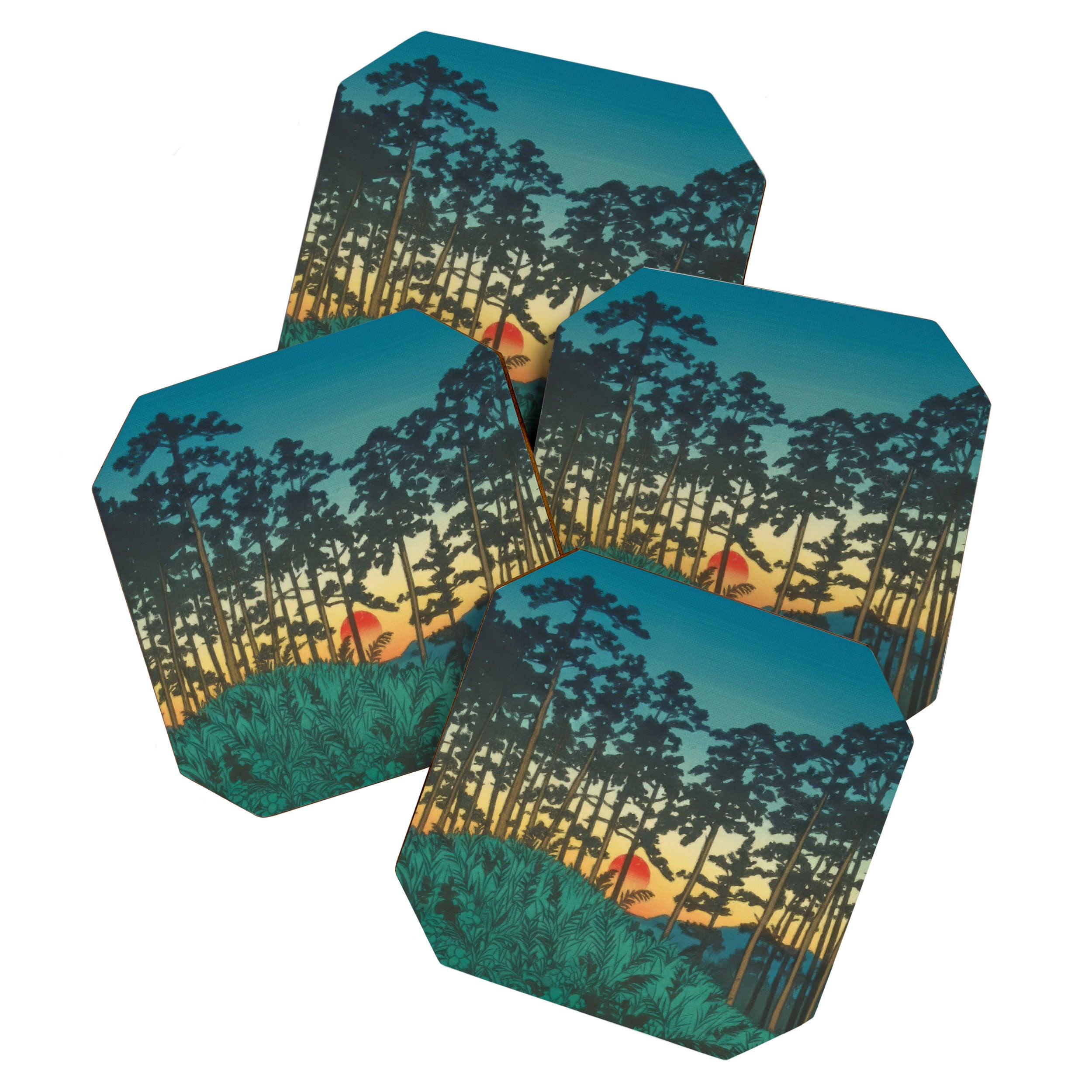 Sunset at Denka Coaster Gallery Image 1