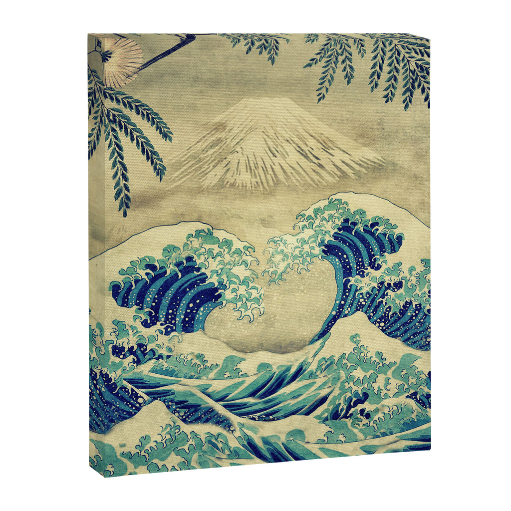The Great Blue Embrace at Yama Canvas Print Gallery Image 6