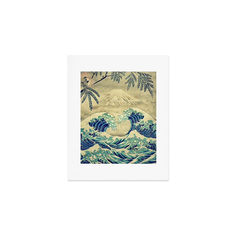 The Great Blue Embrace at Yama Art Print Gallery Image 1