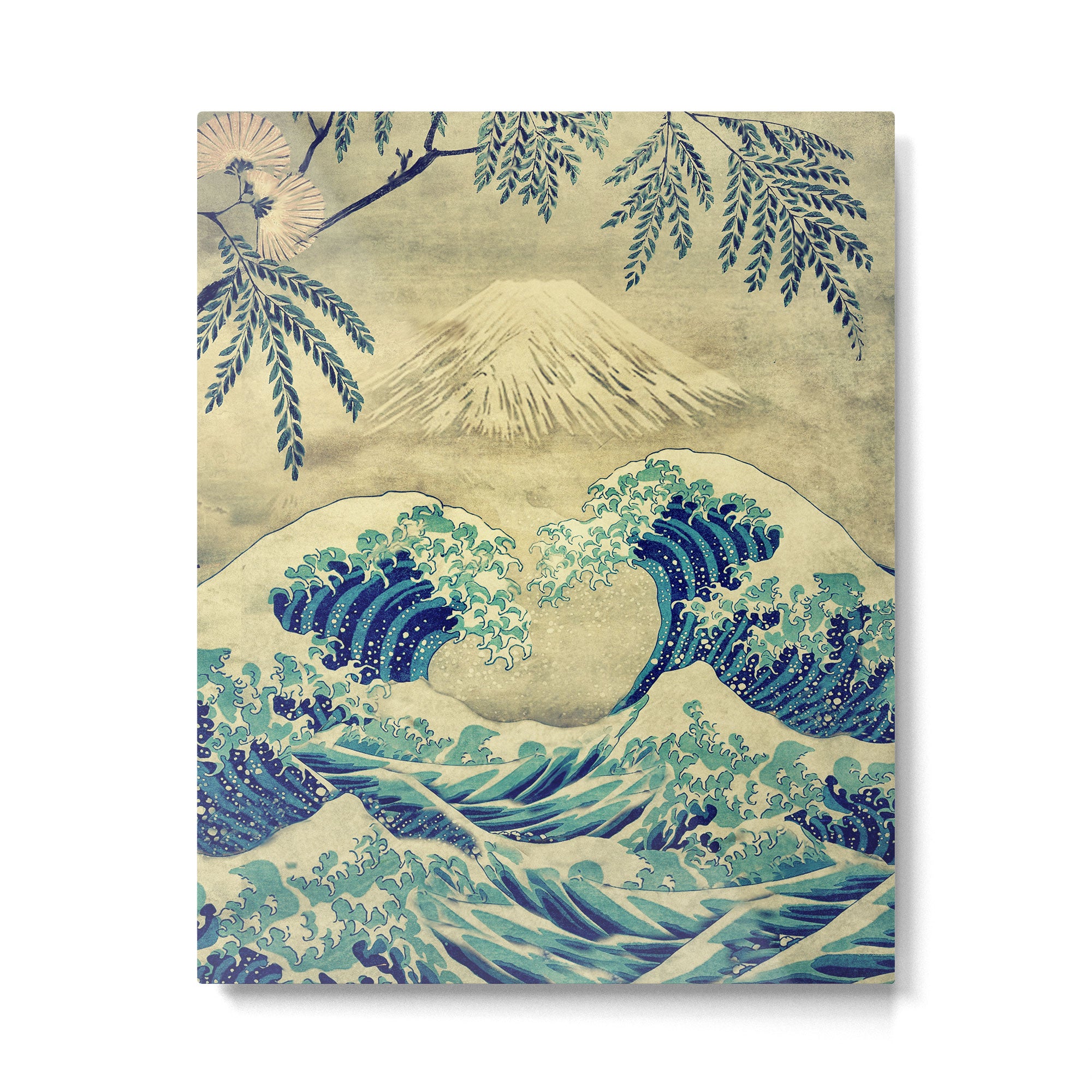 The Great Blue Embrace at Yama Metal Print Gallery Image 4