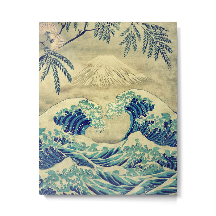 The Great Blue Embrace at Yama Metal Print Gallery Image 1