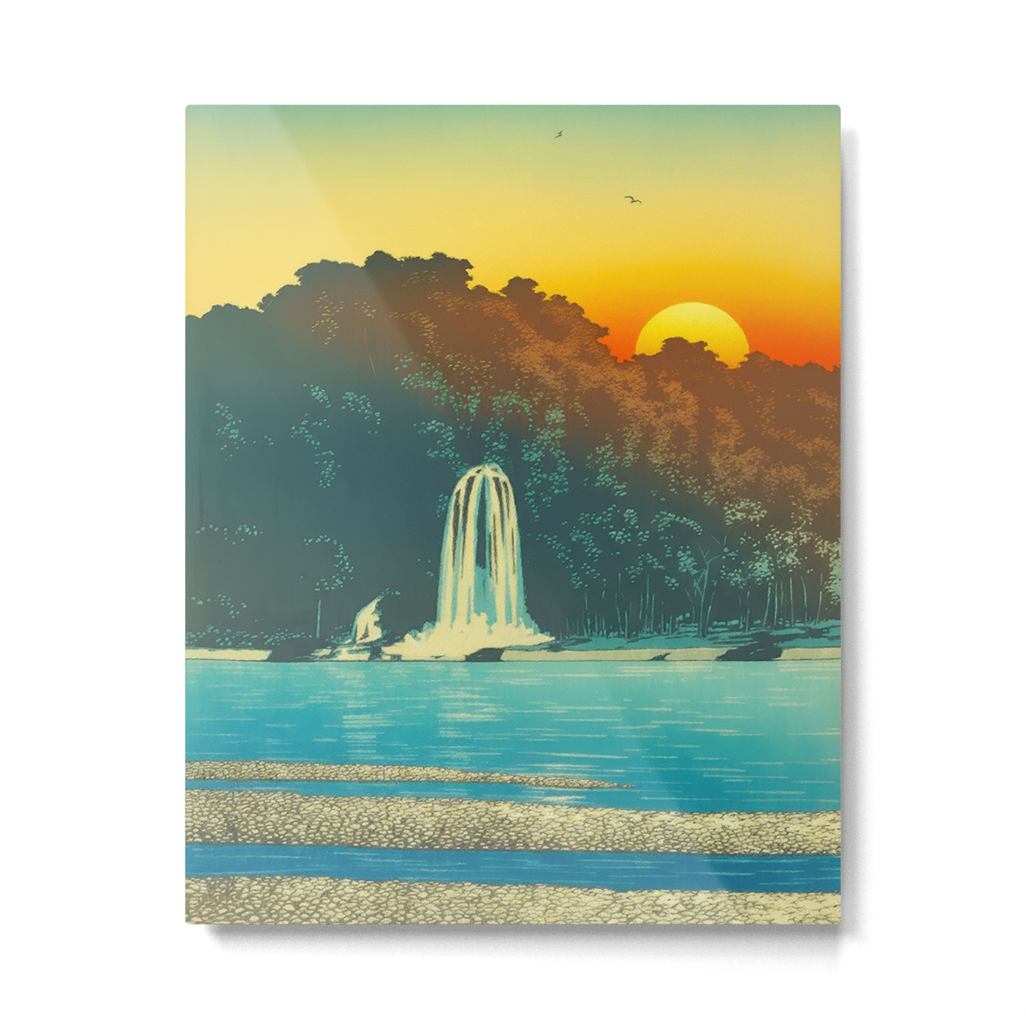 The Hills of Dinzin Metal Print Gallery Image 4