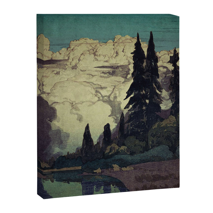 The Pending Storm at Hike Canvas Print Gallery Image 1
