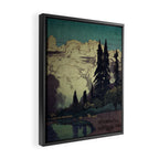 The Pending Storm at Hike Framed Canvas Print Gallery Image 2