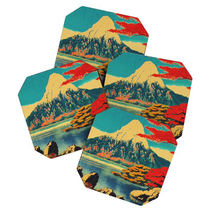 The Red Heart of Yunn - Nature Landscape Coaster Gallery Image 1