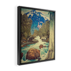 The Walk to Hokodoyama Framed Canvas Print Gallery Image 2