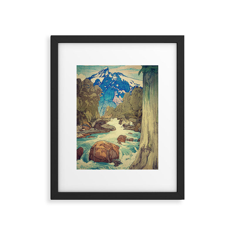 The Walk to Hokodoyama Framed Art Print Gallery Image 5