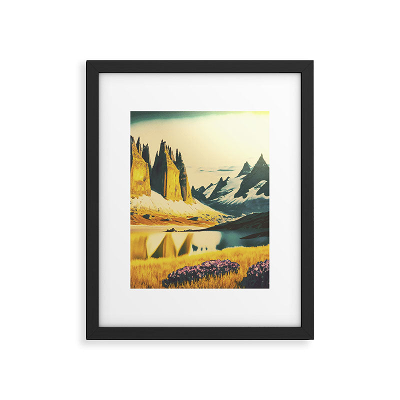 Travelling the Zenken Plains Framed Art Print Gallery Image 6