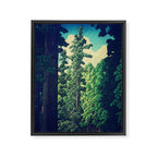 Under the cover of Yanakaden Framed Canvas Print Gallery Image 6