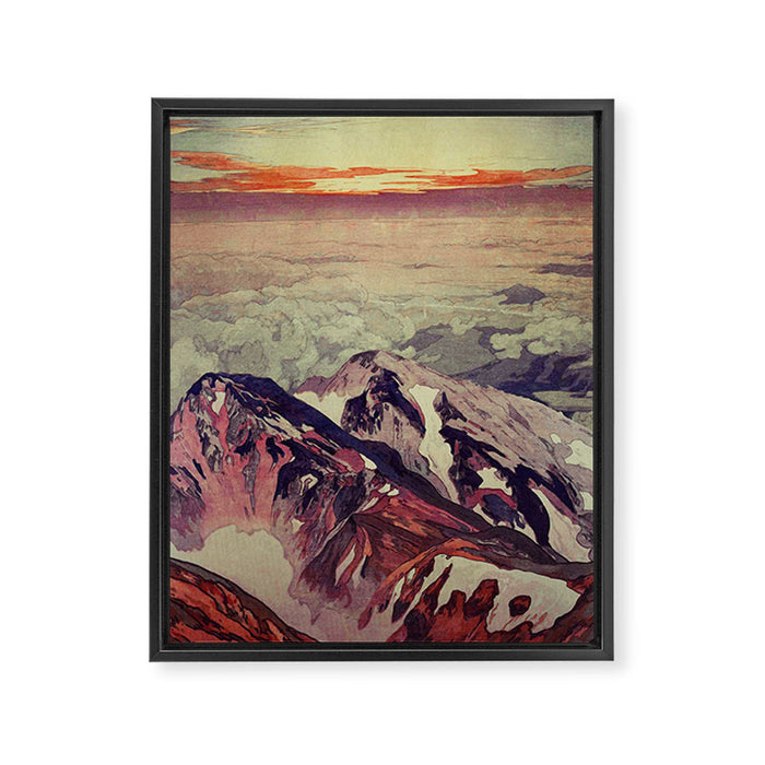 Victory the Climb Framed Canvas Print Gallery Image 1