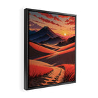 Walk to Kaniji - A Contemporary Ukiyo-e Nature Landscape Framed Canvas Print Gallery Image 2