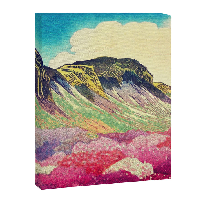 Walk towards Manayama Canvas Print Gallery Image 1