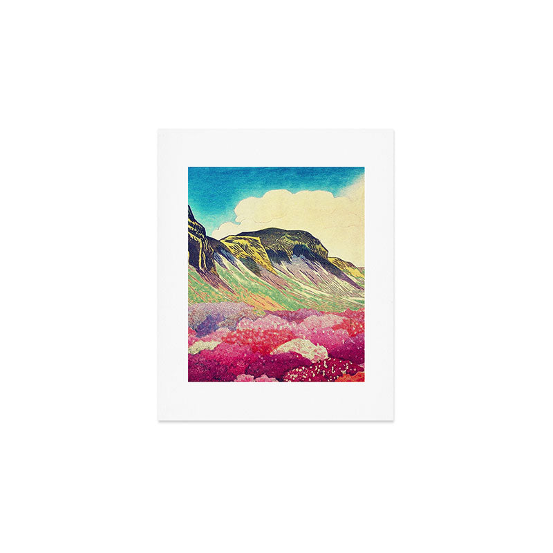 Walk towards Manayama Art Print Gallery Image 1