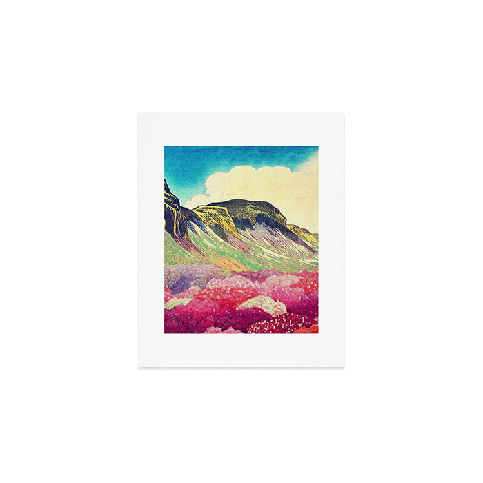 Walk towards Manayama Art Print Gallery Image 1