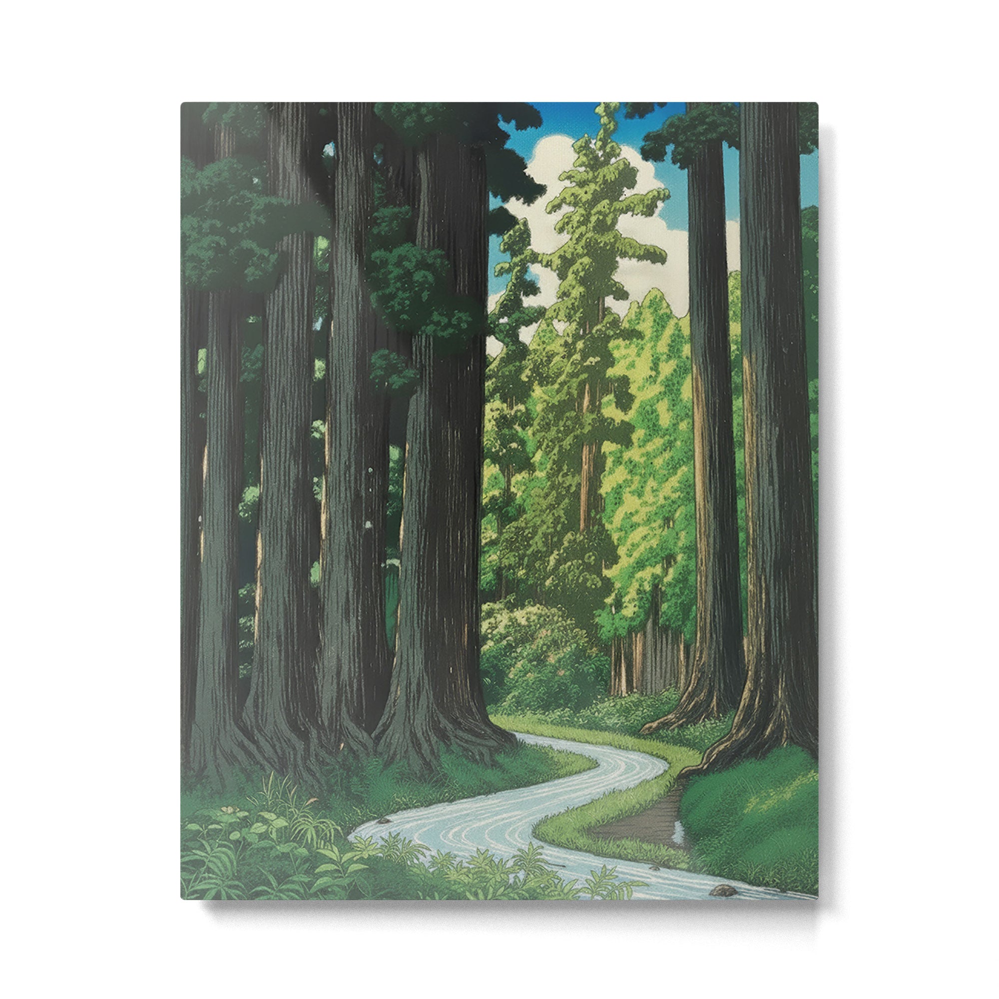 Walking Horikiukiyo Metal Print Gallery Image 4