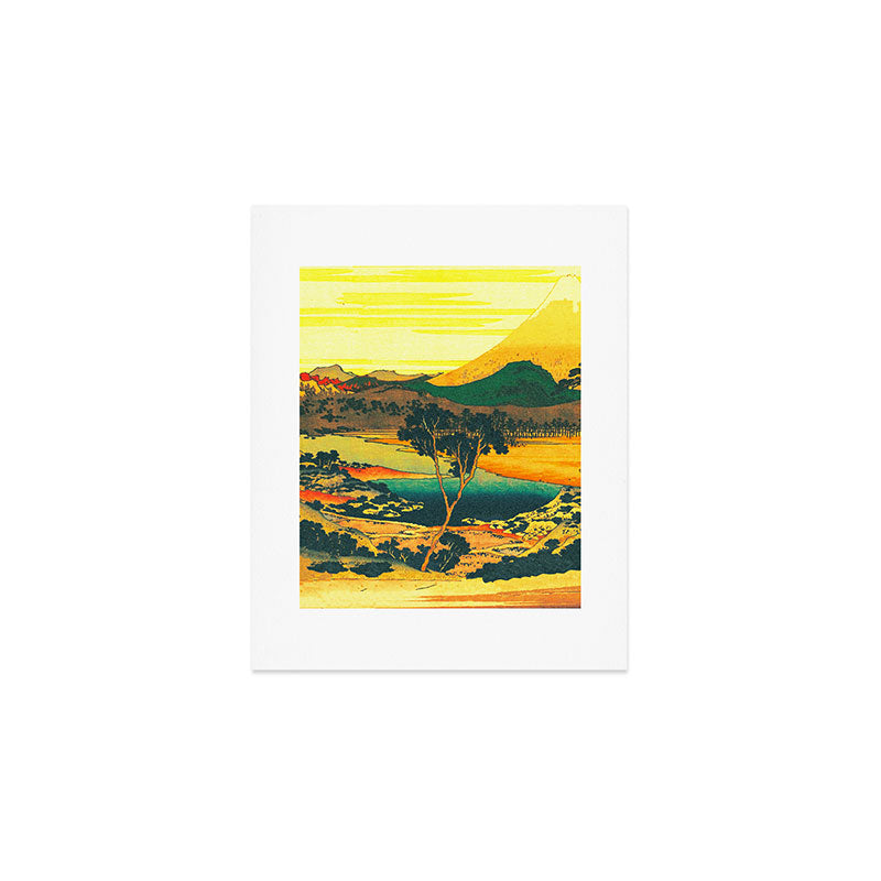 Watching the Elder at Kunihaga Art Print Gallery Image 1