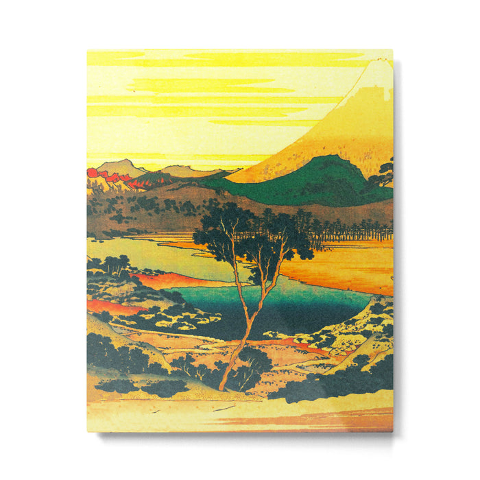 Watching the Elder at Kunihaga Metal Print Gallery Image 1