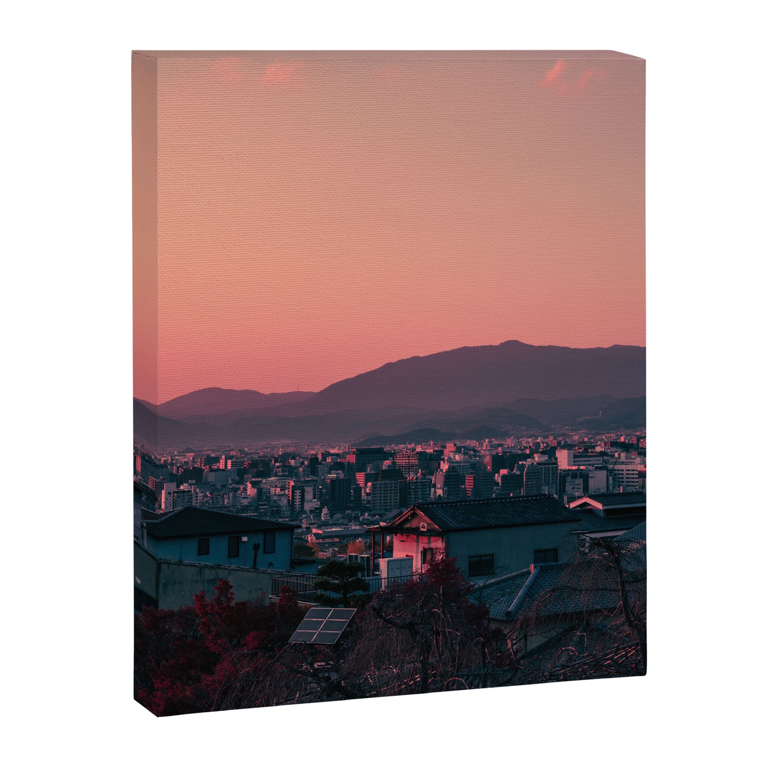 Kyoto sunset Canvas Print Gallery Image 6
