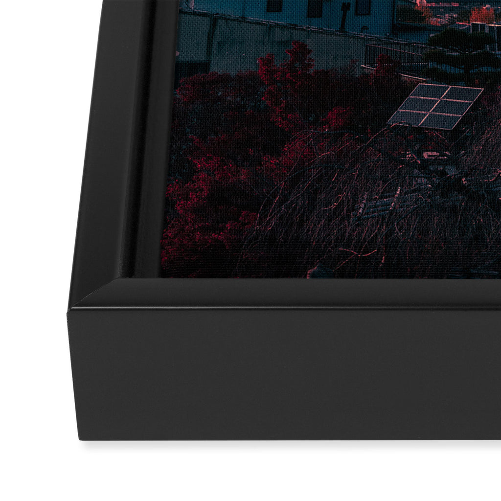 Kyoto sunset Framed Canvas Print Gallery Image 3