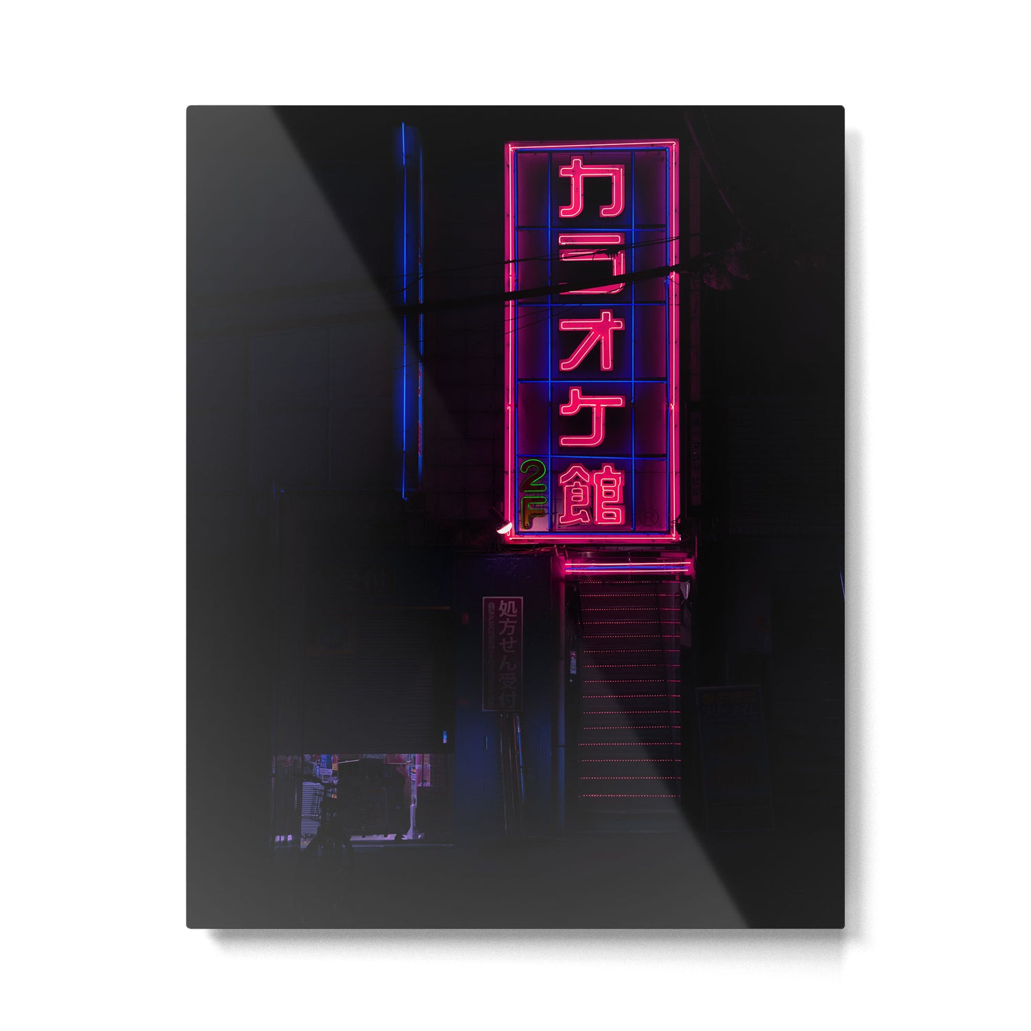 neo tokyo Metal Print Gallery Image 4