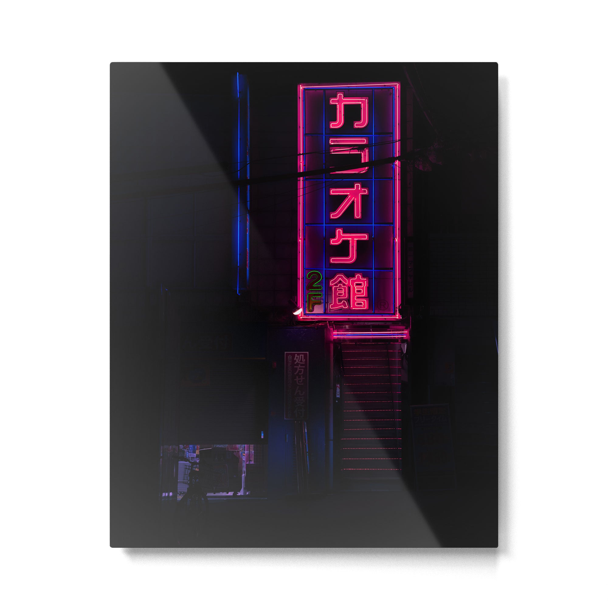 neo tokyo Metal Print Gallery Image 4