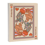 Aquarius Playing Card Canvas Print Gallery Image 6