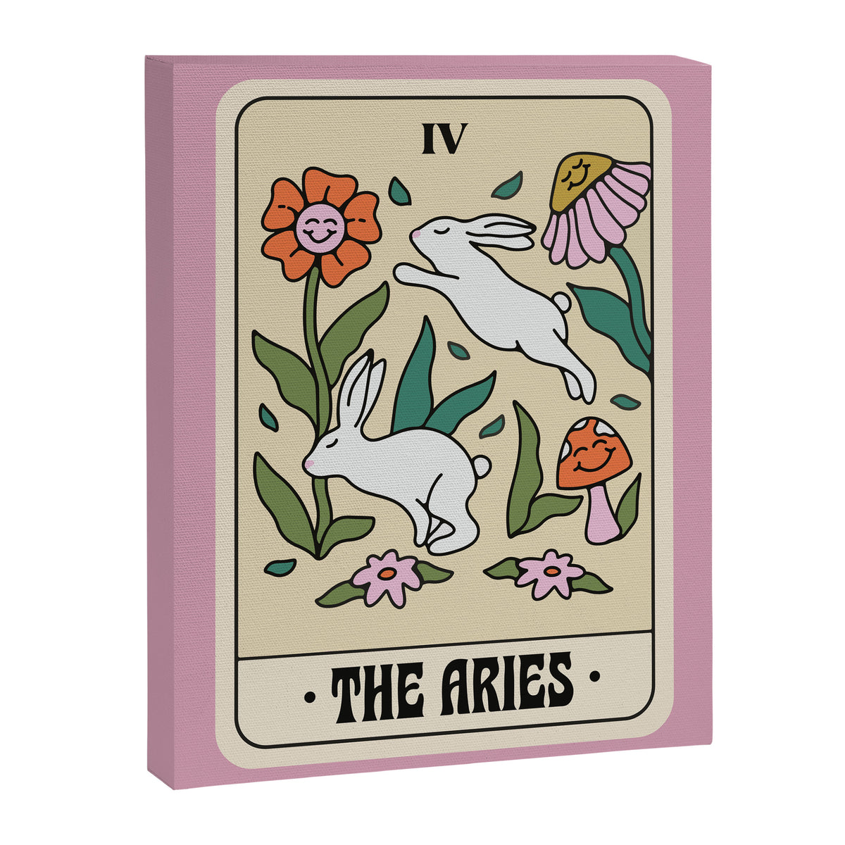 Aries Tarot Canvas Print Gallery Image 6