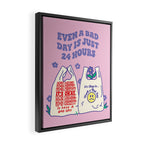 Bad Days Framed Canvas Print Gallery Image 2