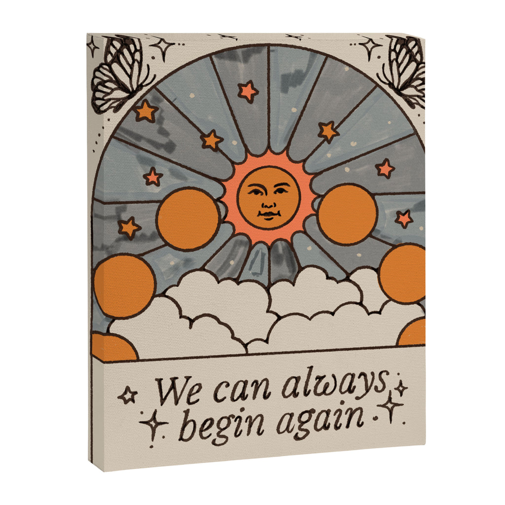 Begin Again Canvas Print Gallery Image 6