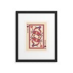 Cancer Playing Card Framed Art Print Gallery Image 5