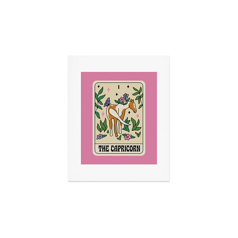 Capricorn Tarot Art Print Gallery Image 1