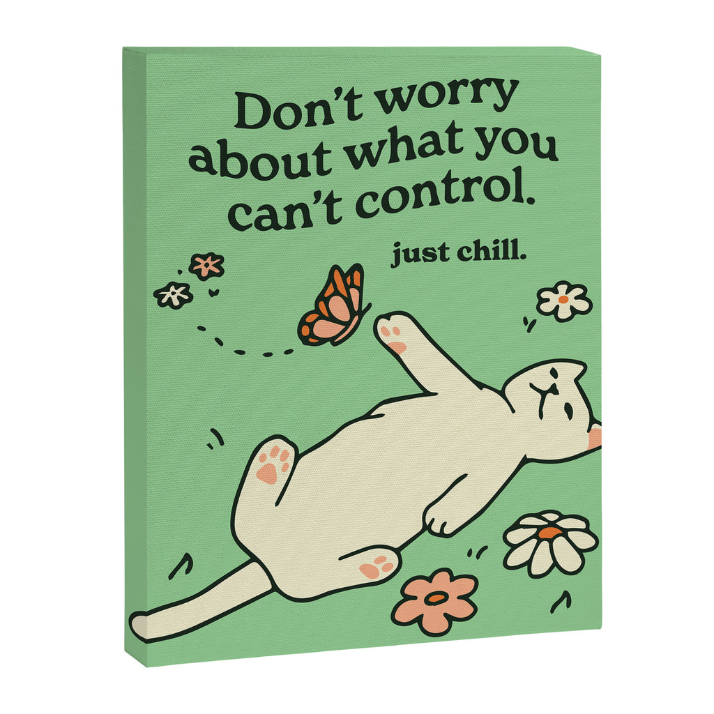Chill Cat Canvas Print Gallery Image 6