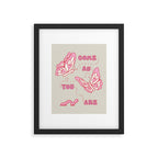 Come As Your Are Framed Art Print Gallery Image 4