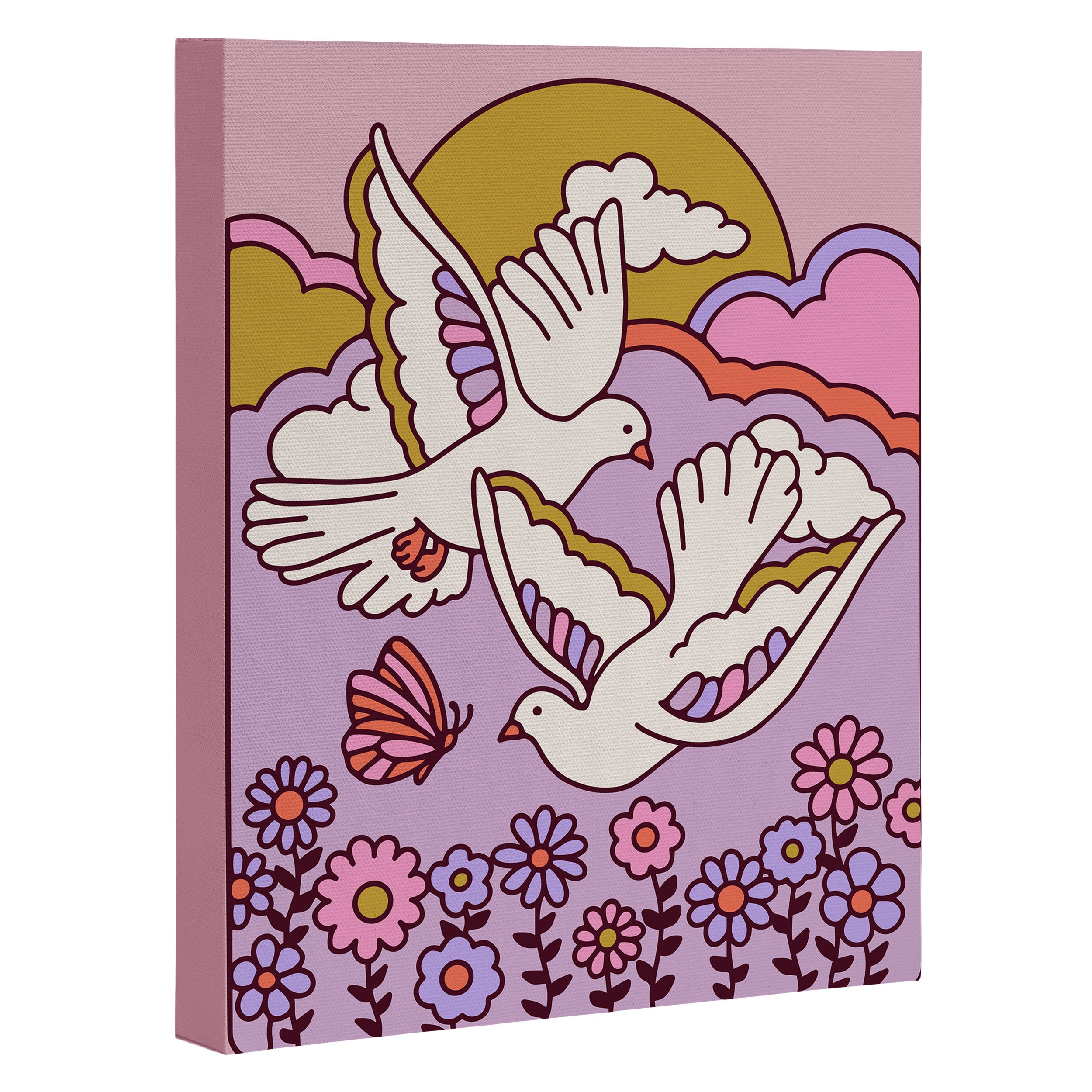 Dove Canvas Print Gallery Image 3