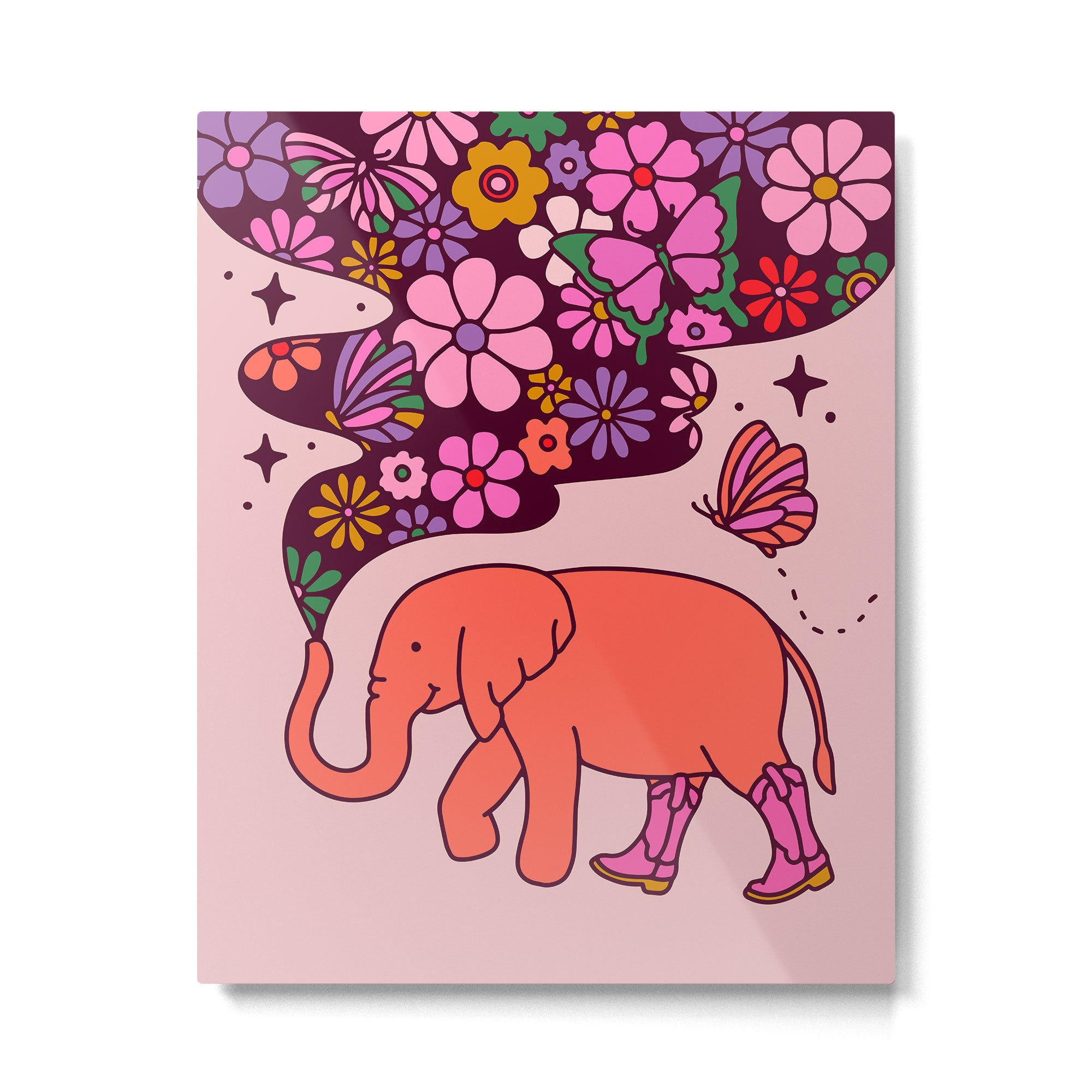 Elephant Metal Print Gallery Image 4