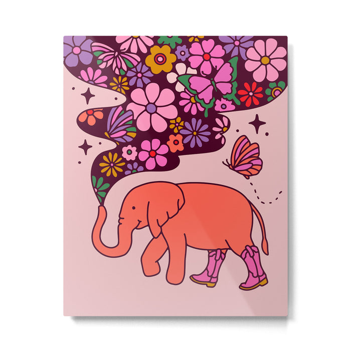 Elephant Metal Print Gallery Image 1