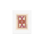 Gemini Playing Card Art Print Gallery Image 1